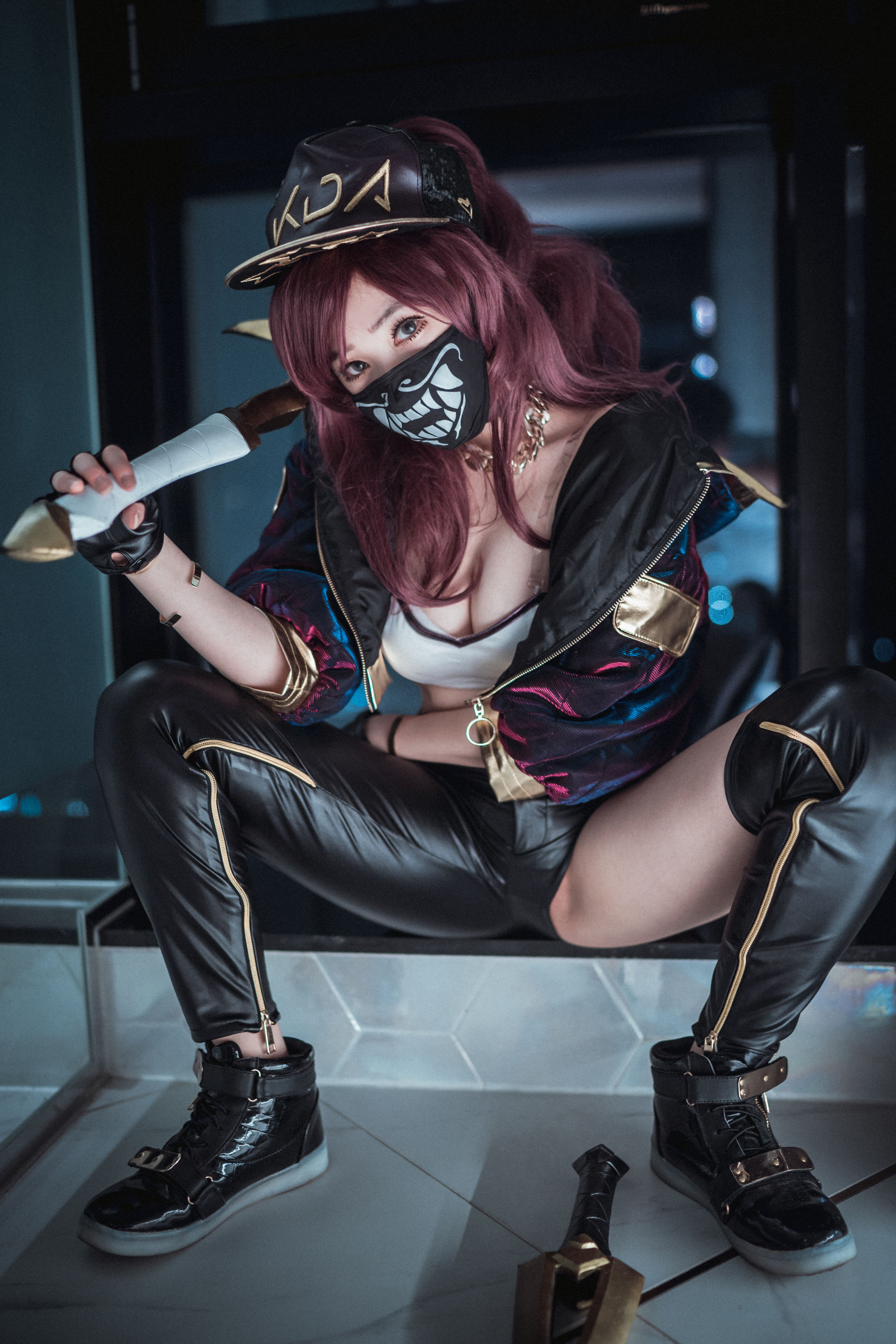 [COS福利] BamBi写真 - KDA_Akali