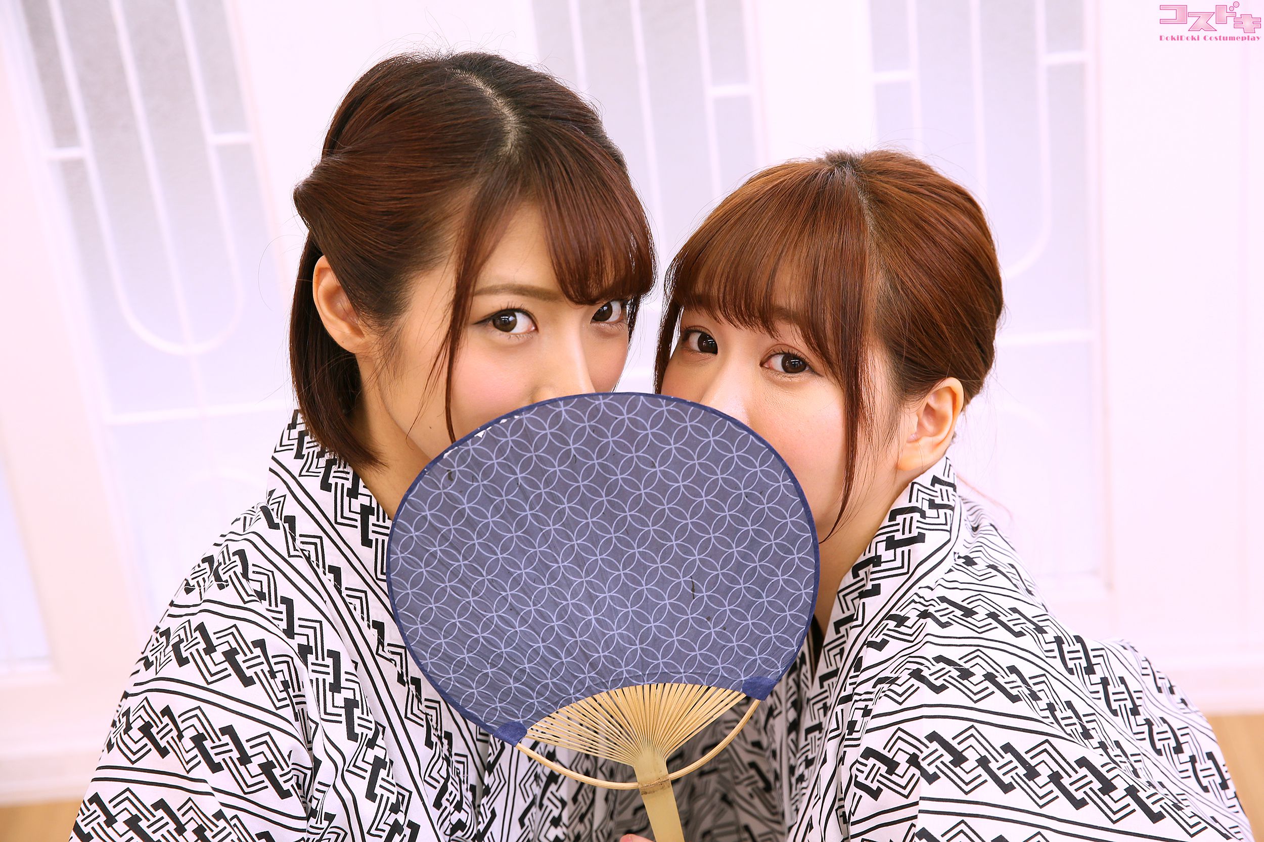 [Cosdoki] Yuri Shinomiya 篠宮ゆり x Miku Abeno 阿部乃みく abenoshinomiya_pic_yukata1