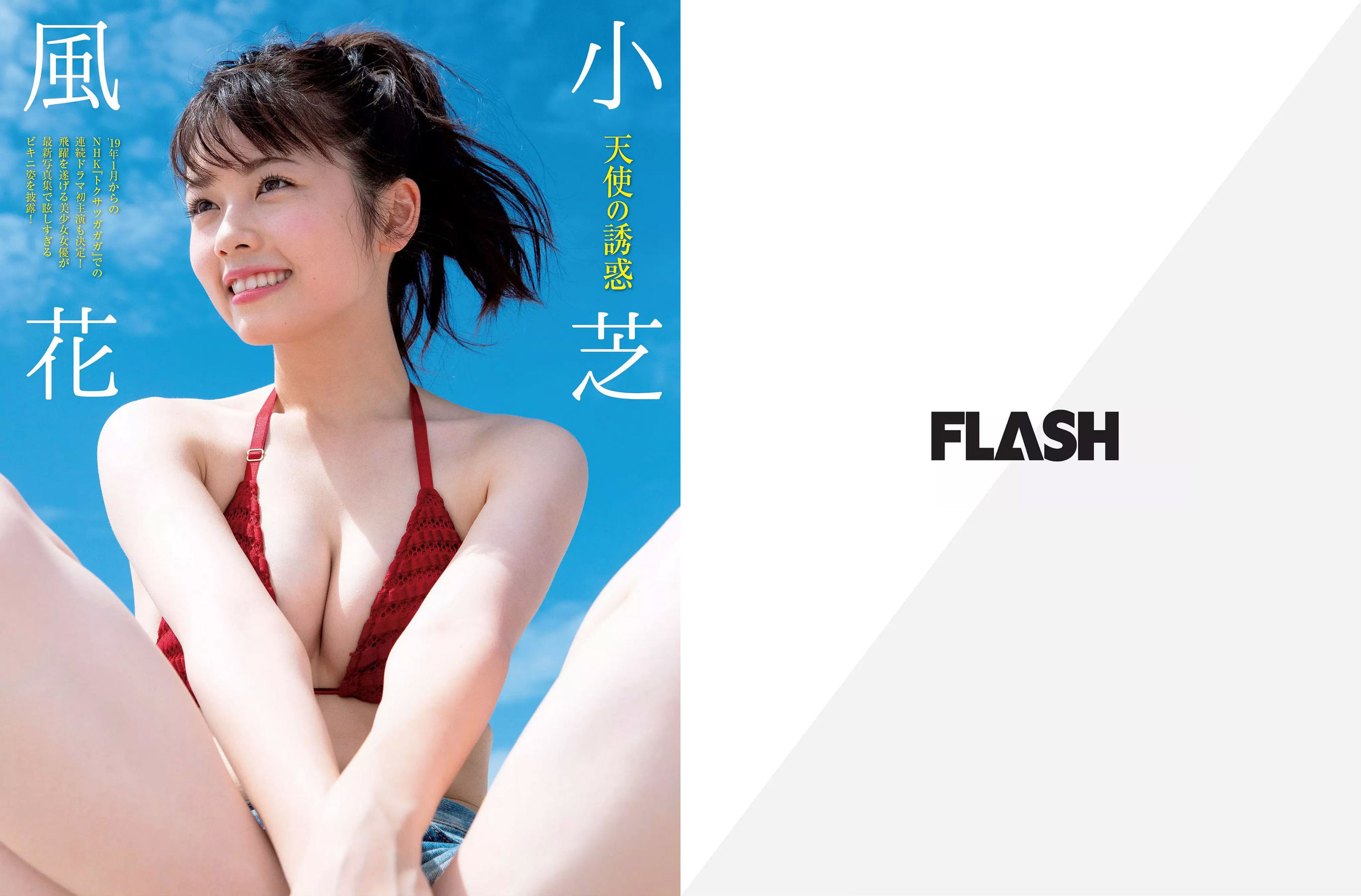 [FLASH] 2019.01.01 筧美和子 小芝風花 中丸シオン