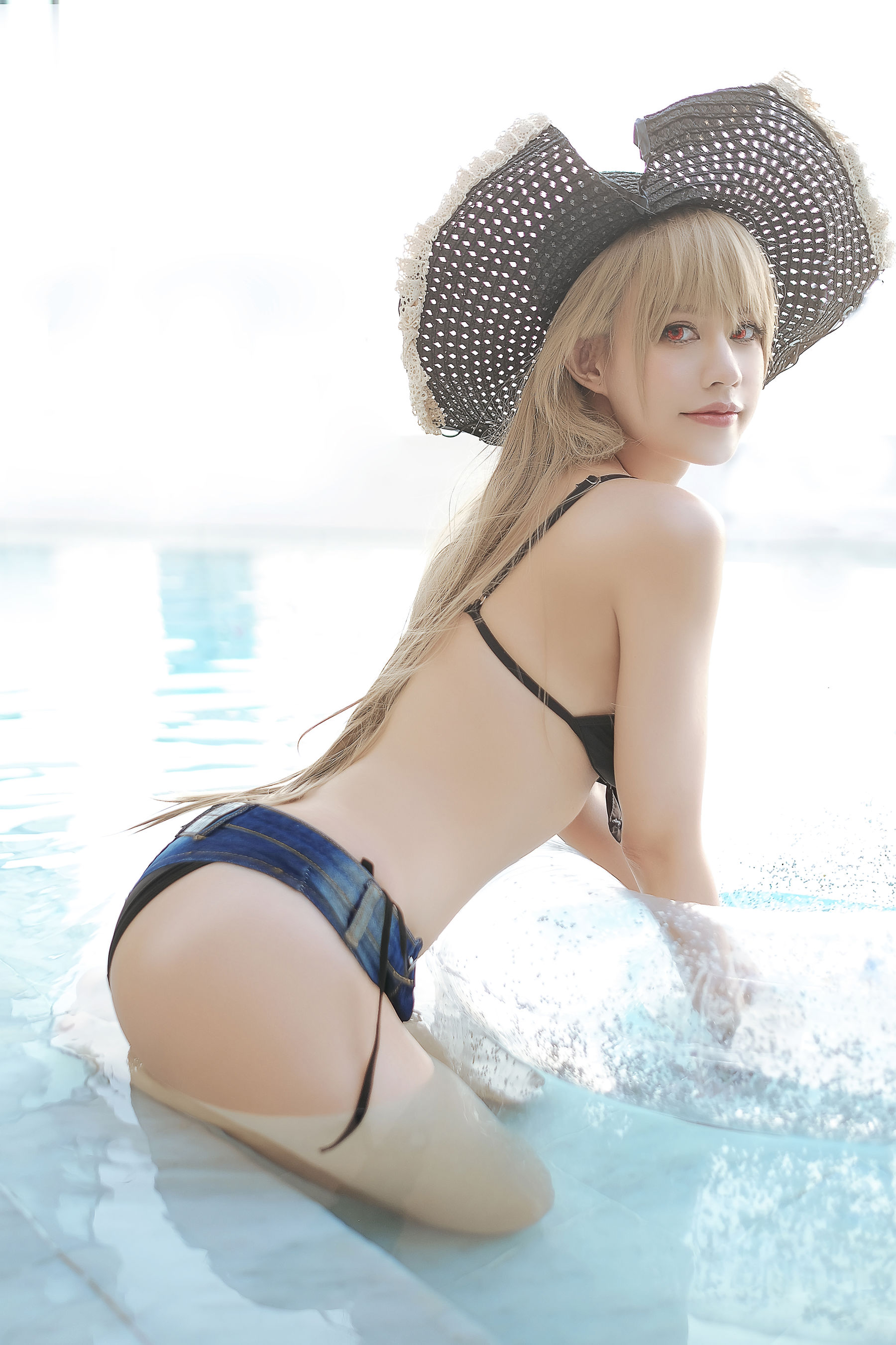 [福利COS] PingPing - Jean Bart Swimsuit