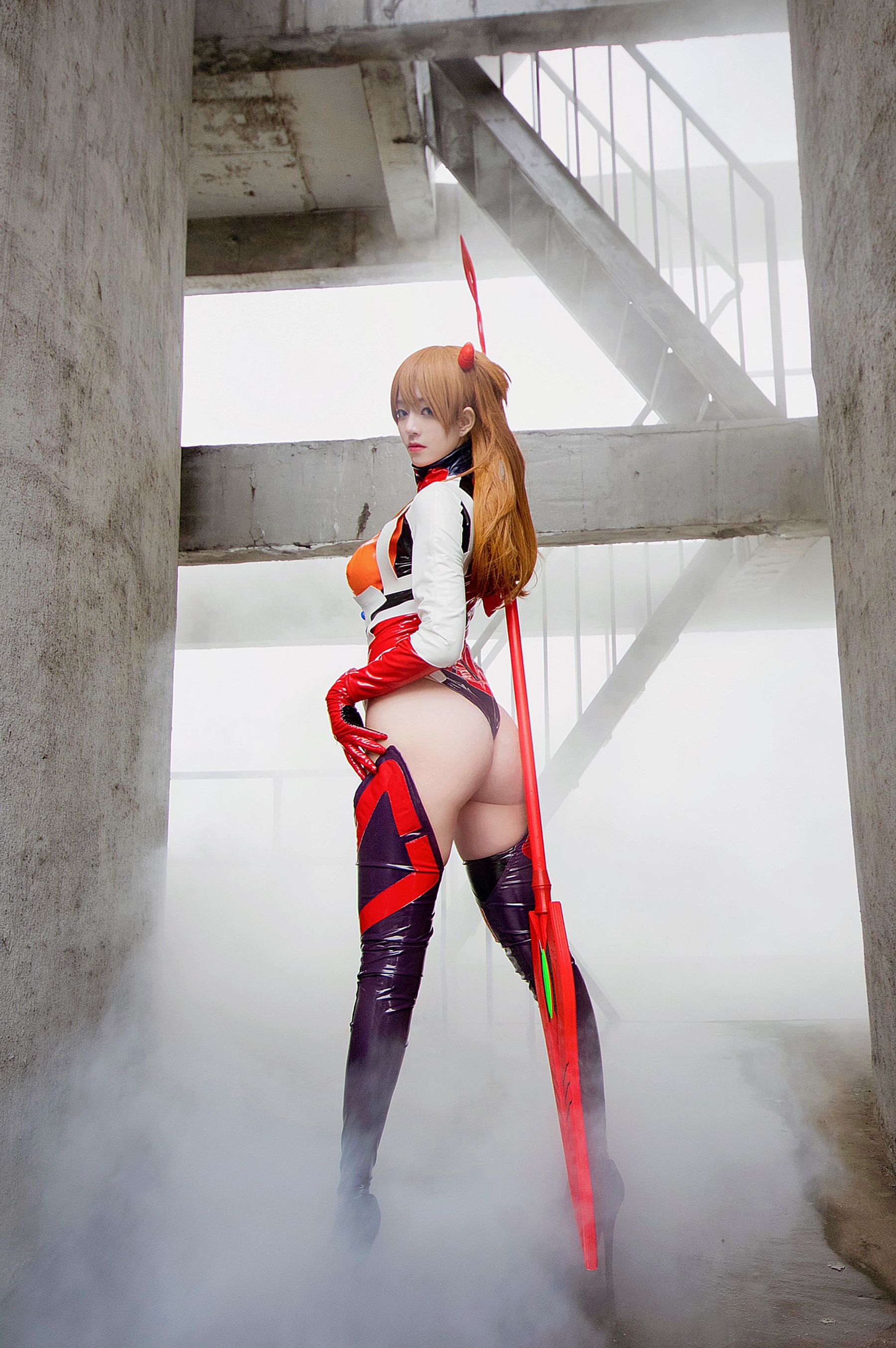 [福利COS] Coser__KETTOE - asuka battle suit