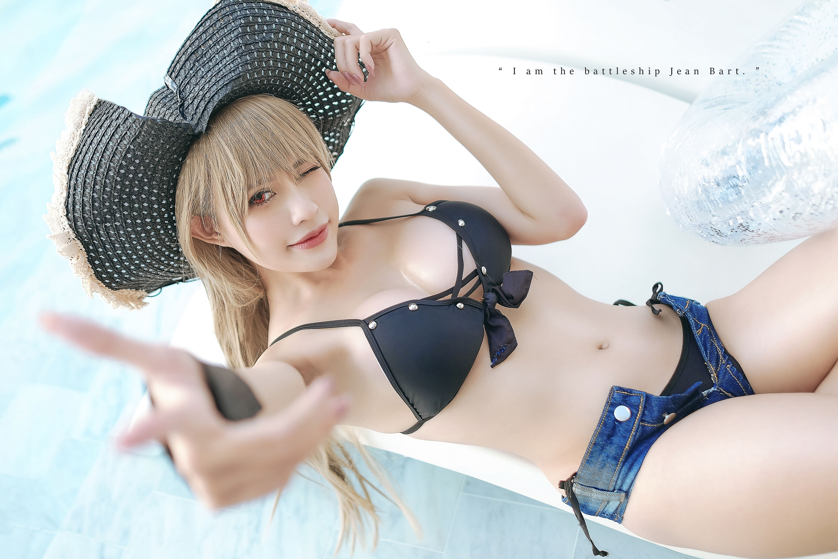 [福利COS] PingPing - Jean Bart Swimsuit