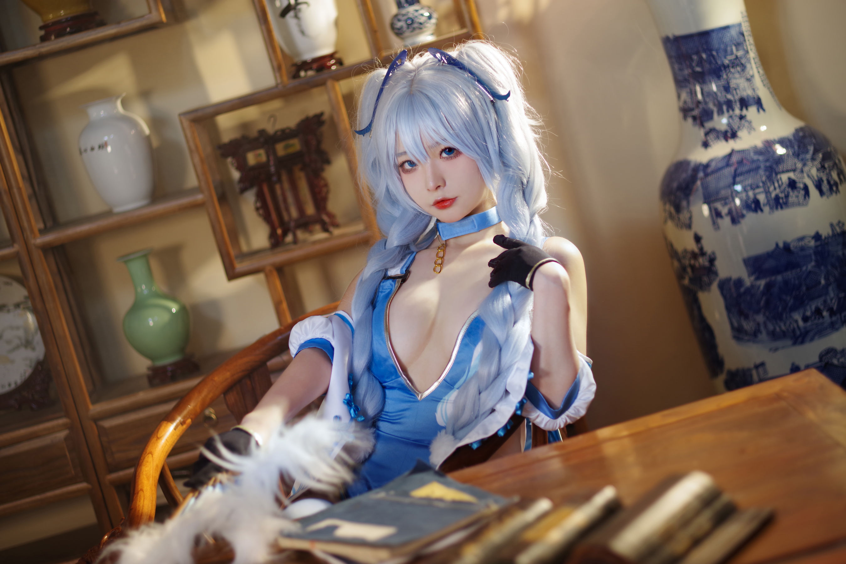 [福利COS] yuuhui玉汇 - PA-15 翠雀媚