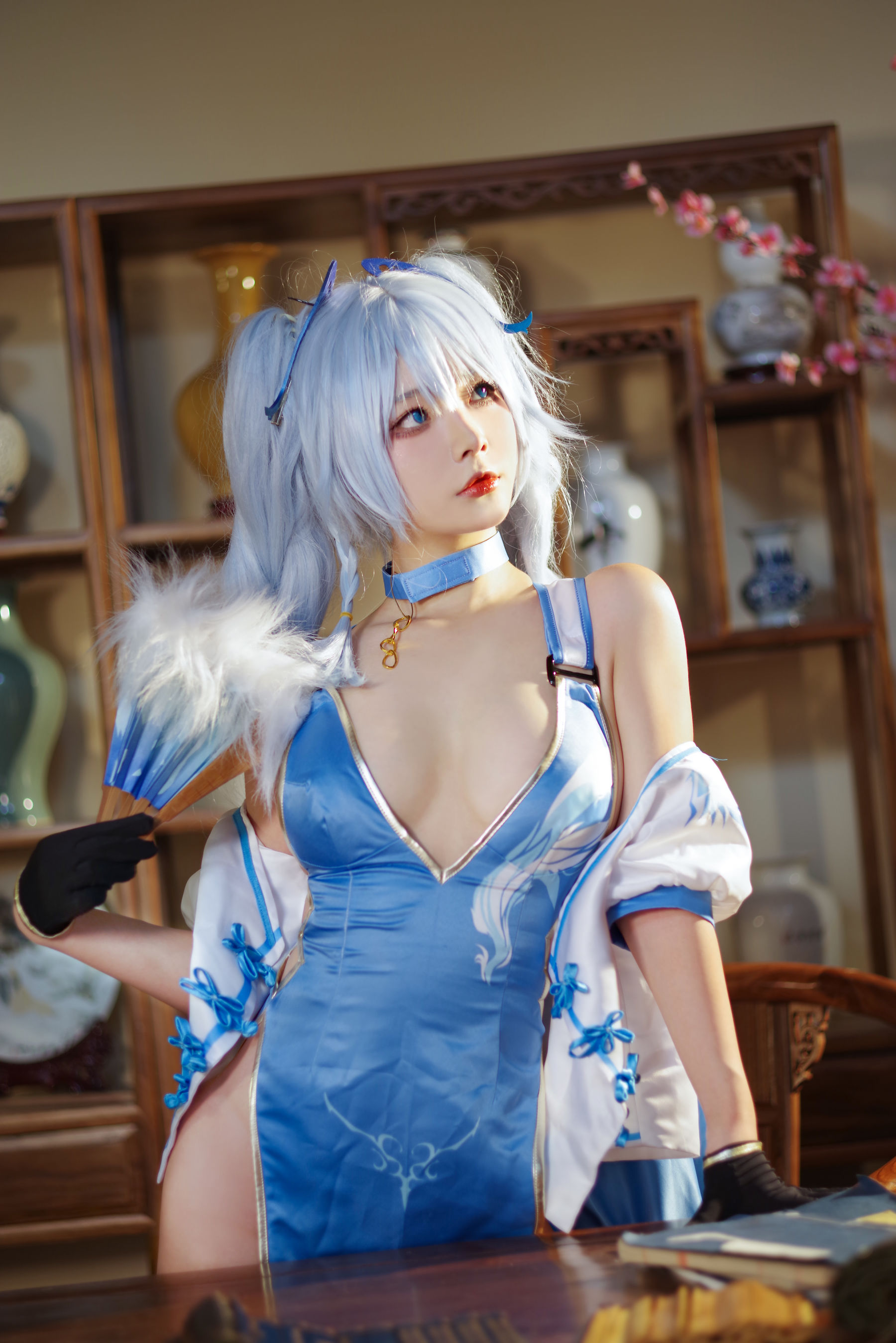 [福利COS] yuuhui玉汇 - PA-15 翠雀媚