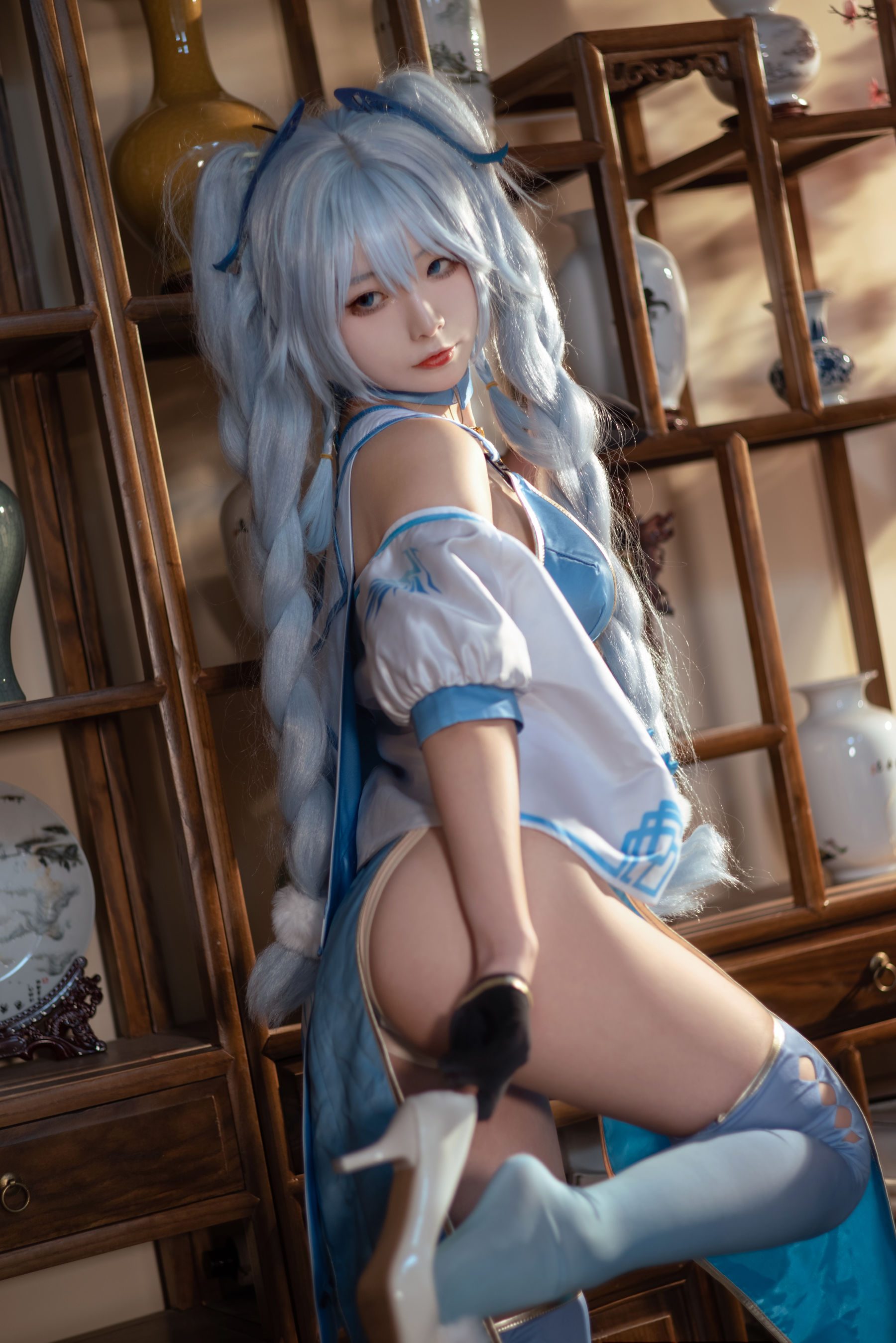 [福利COS] yuuhui玉汇 - PA-15 翠雀媚