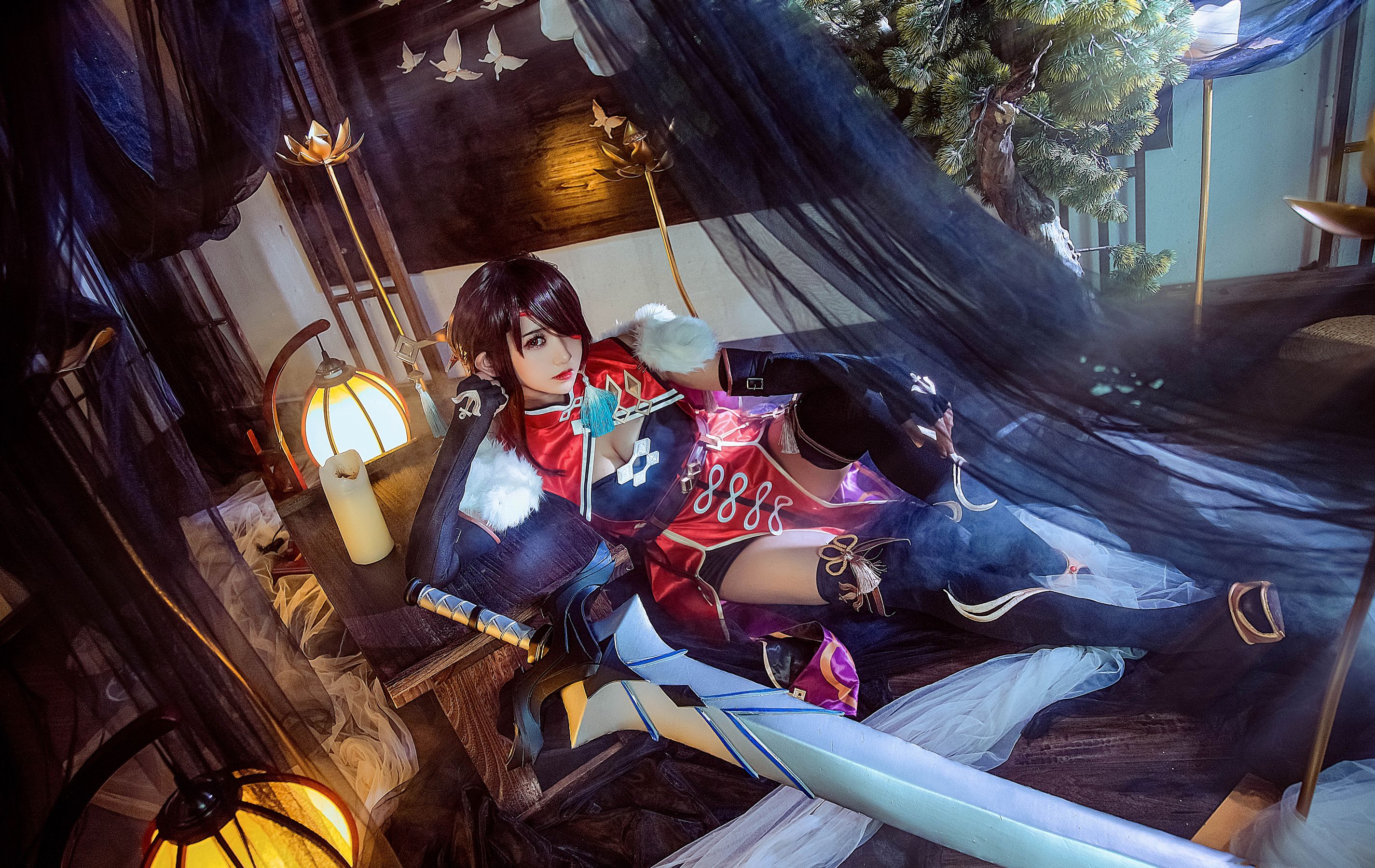 [网红COSER] 超人气Coser鳗鱼霏儿 - 北斗航海