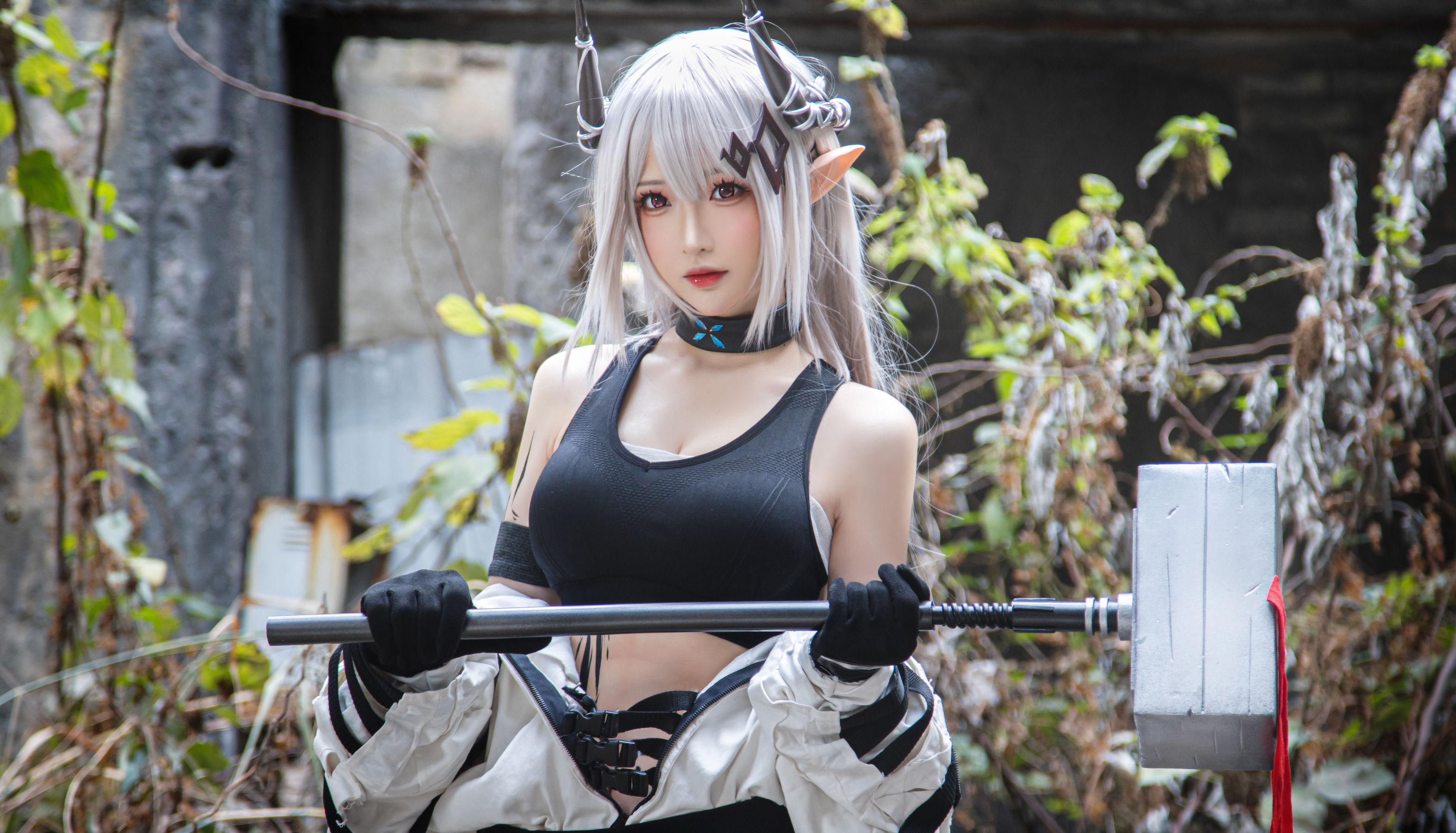 [福利COS] Coser小姐姐南宫 - 明日方舟 泥岩