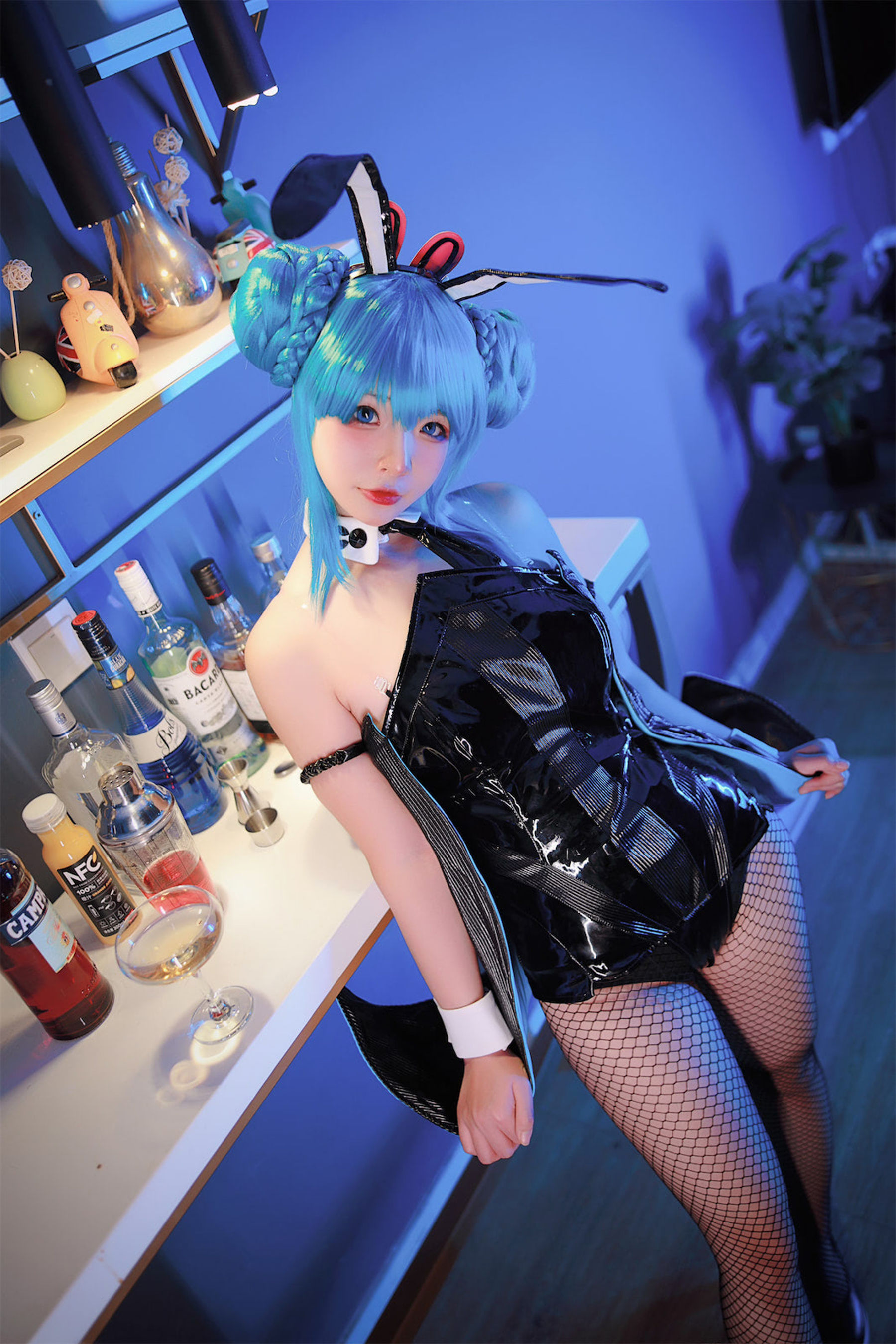 [福利COS] yuuhui玉汇 - 初音黑兔