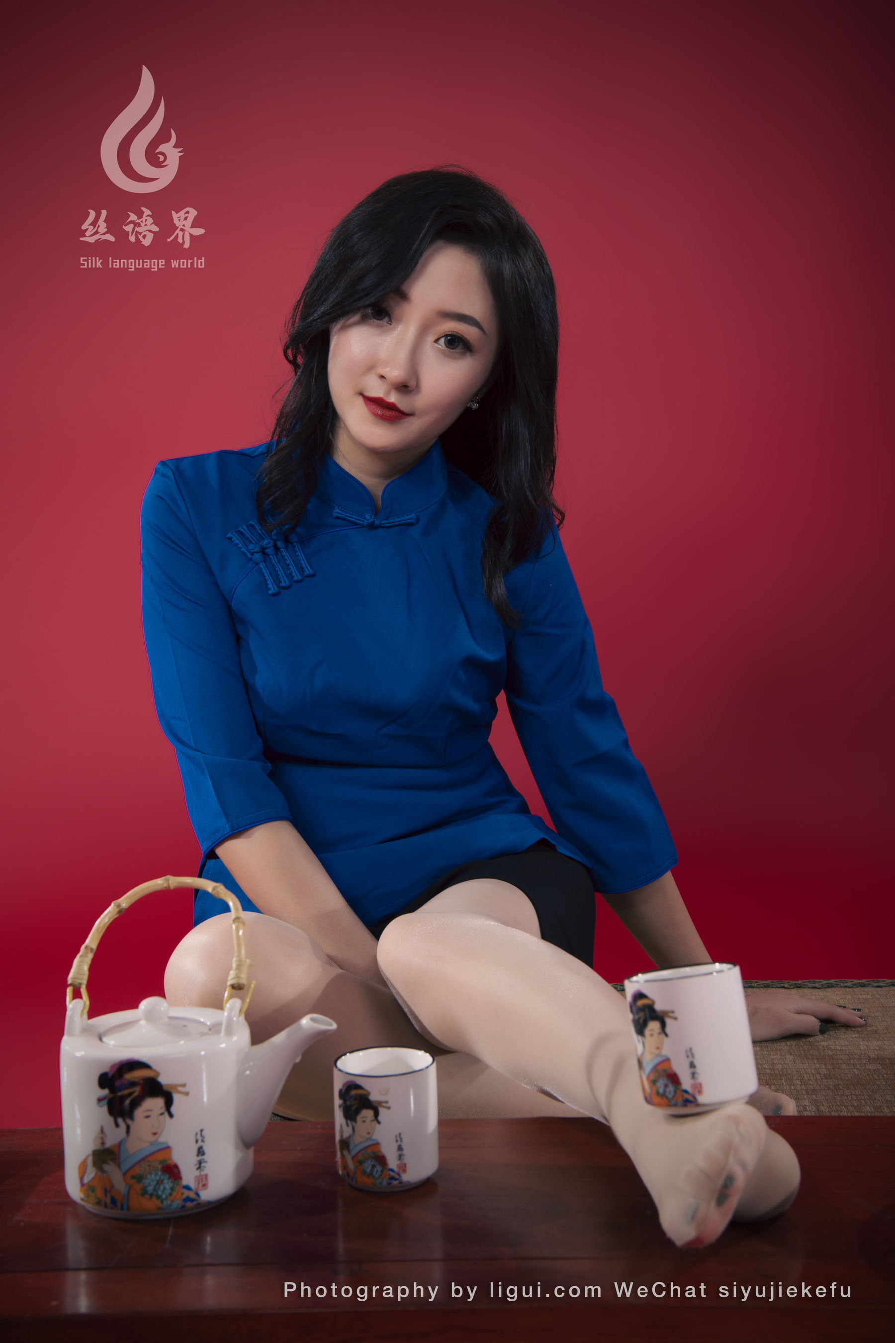 [丽柜 - Uniform Attendant Stewardess Ligui]  愉心 丝享假日 - 图库库