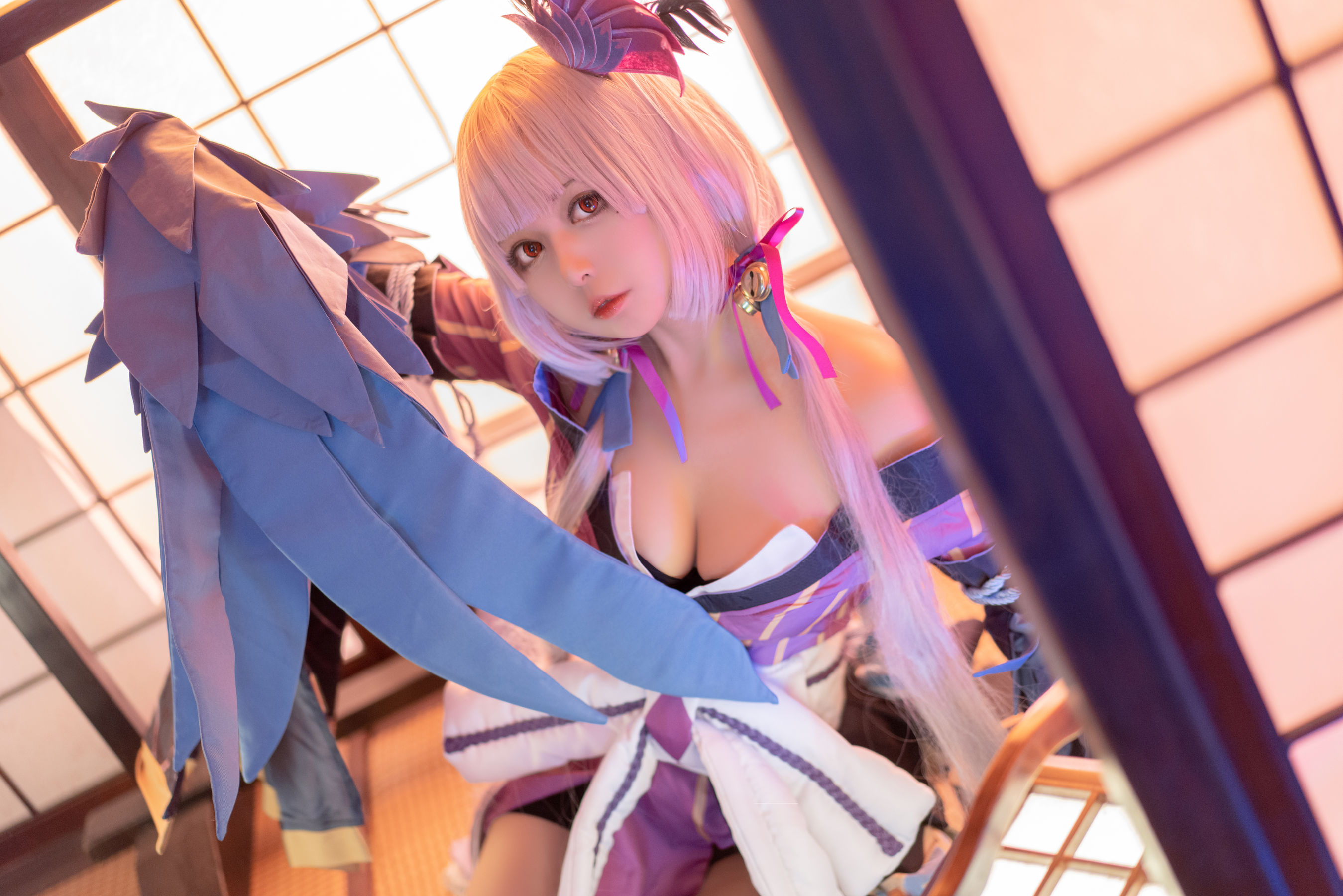 View - [Cosplay写真] 大眼萌妹黑猫猫OvO - 以津真天 - 图库库