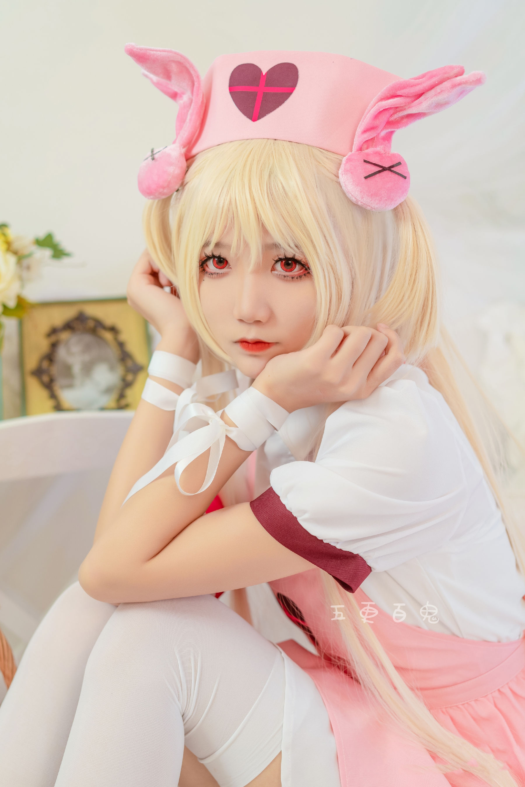 [Cosplay写真] 清纯少女五更百鬼 - 小护士