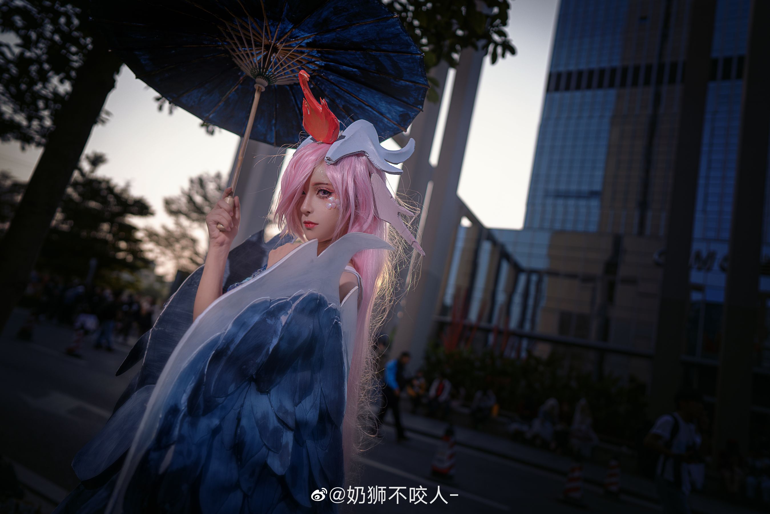 View - [Cosplay写真] 奶狮不咬人 - 雨师 - 图库库