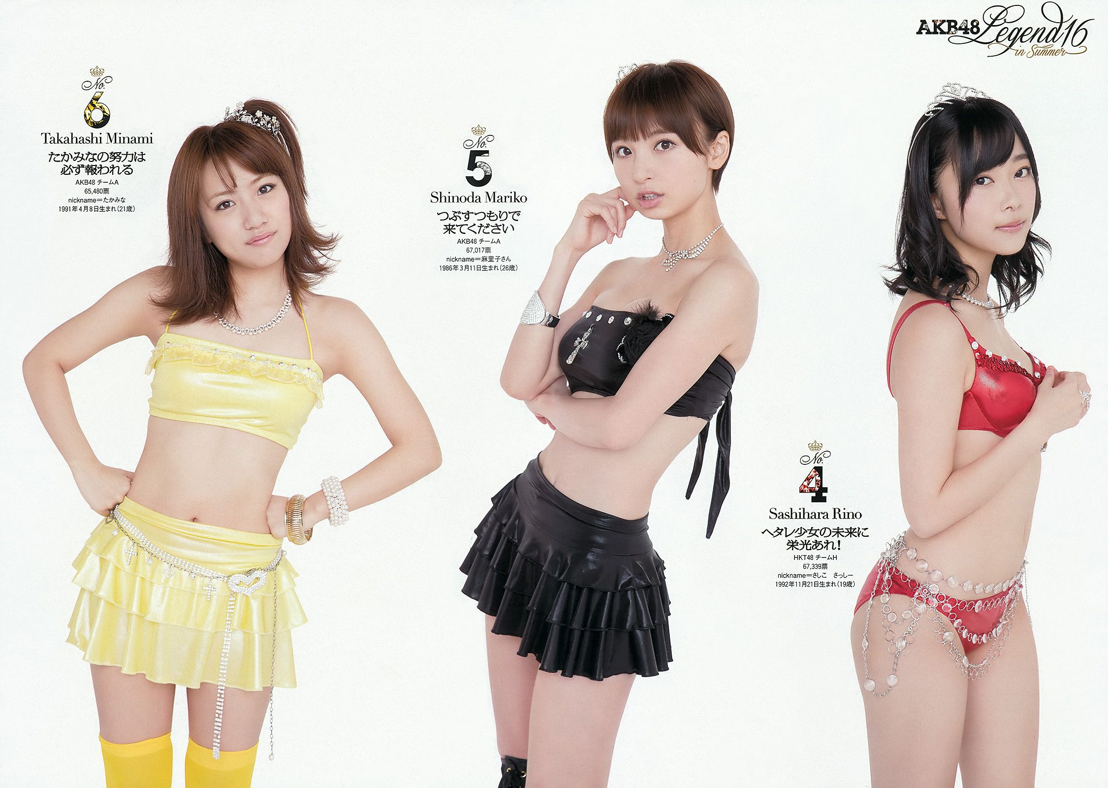 AKB48 篠崎愛 田代さやか 宫﨑宣子 [Weekly Playboy] 2012年No.34-35 写真杂志