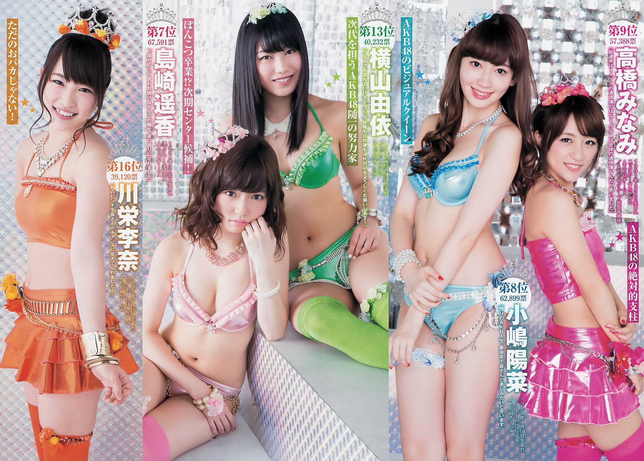 滝口ひかり 木下ひなこ AKB48 おのののか [Weekly Young Jump] 2014年No.38 写真杂志