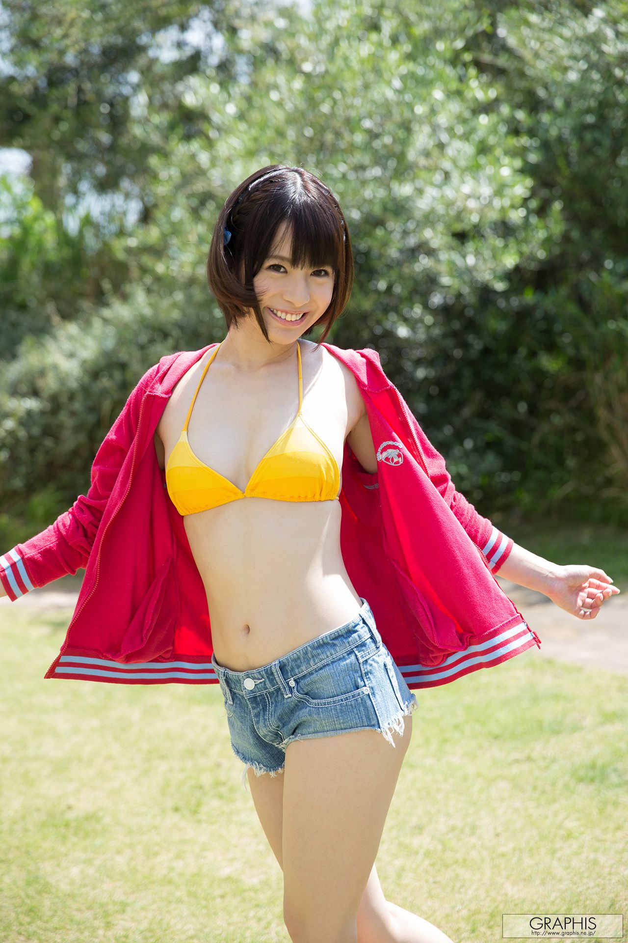 Nagakura Sena 永倉せな/永仓濑奈 [Graphis] First Gravure 初脫ぎ娘 