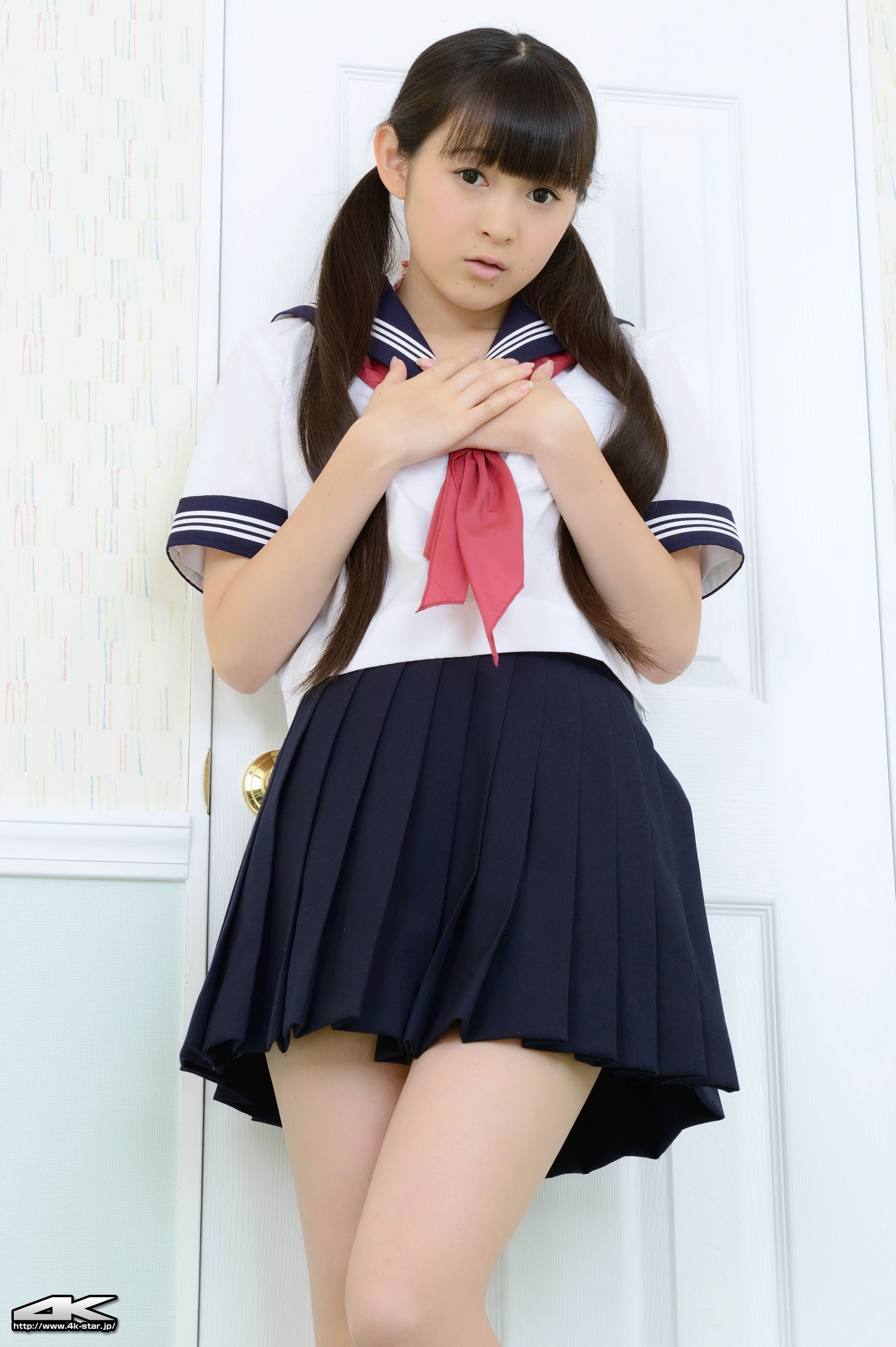 [4K-STAR] NO.00235 桃原里香 School Girl JK制服 