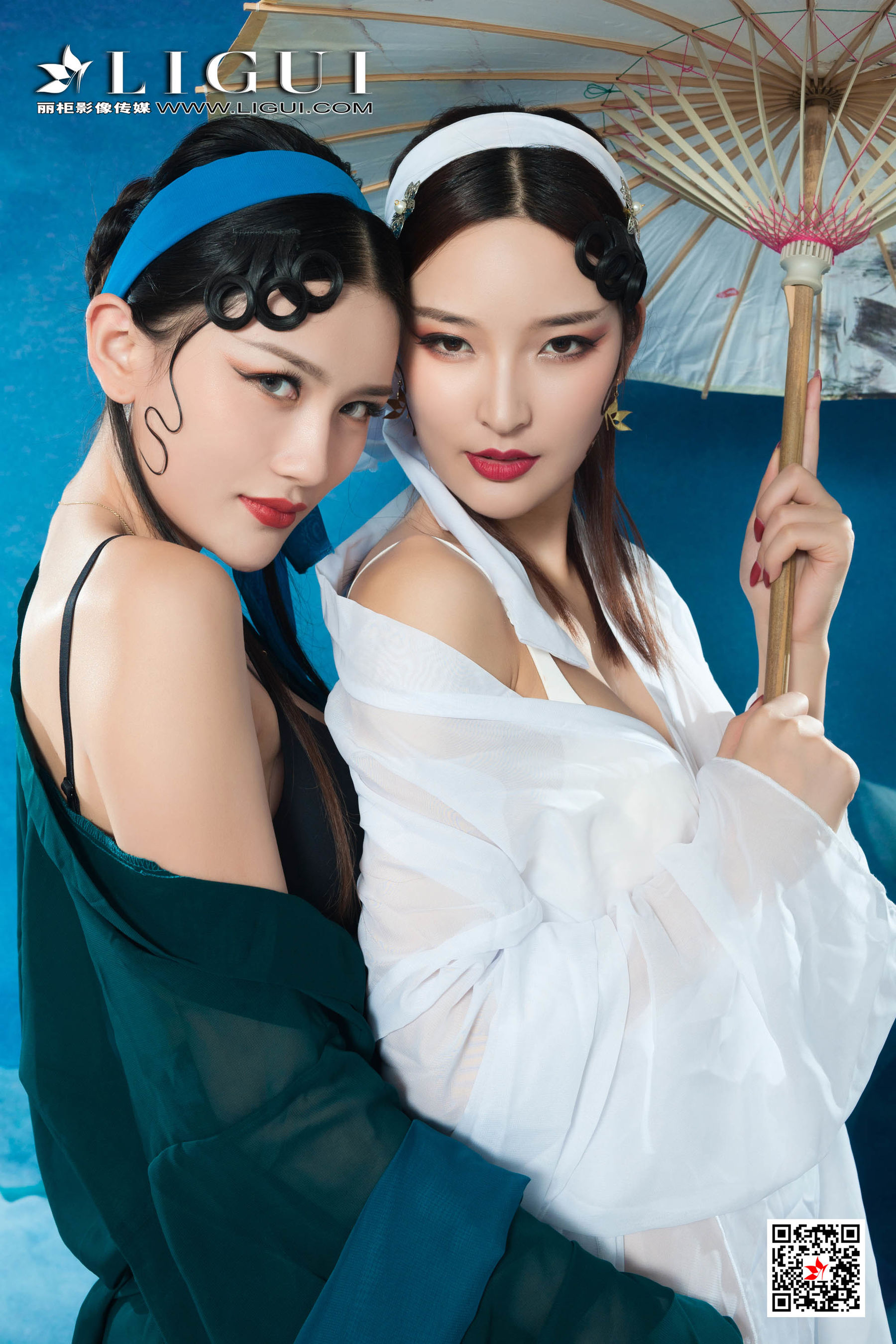 [丽柜Ligui] 网络丽人 Model 甜甜&雪糕