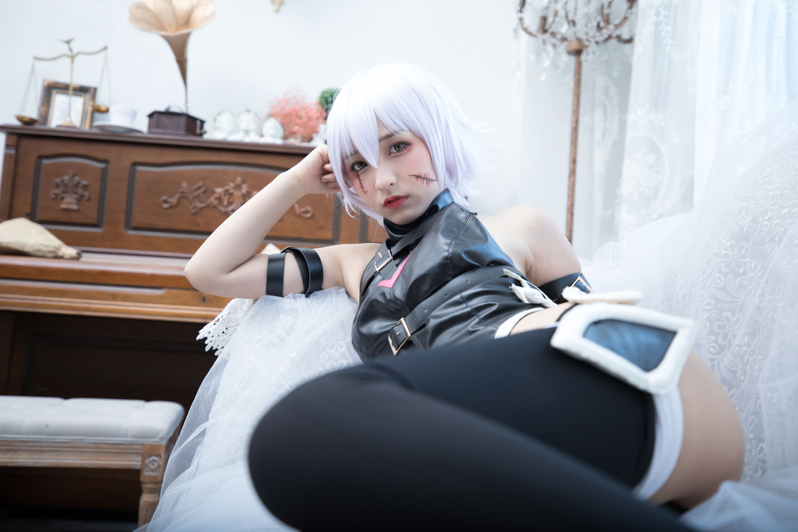 View - [萝莉COS] 神楽坂真冬 绝对服从(Fate Grand Order) - 图库库