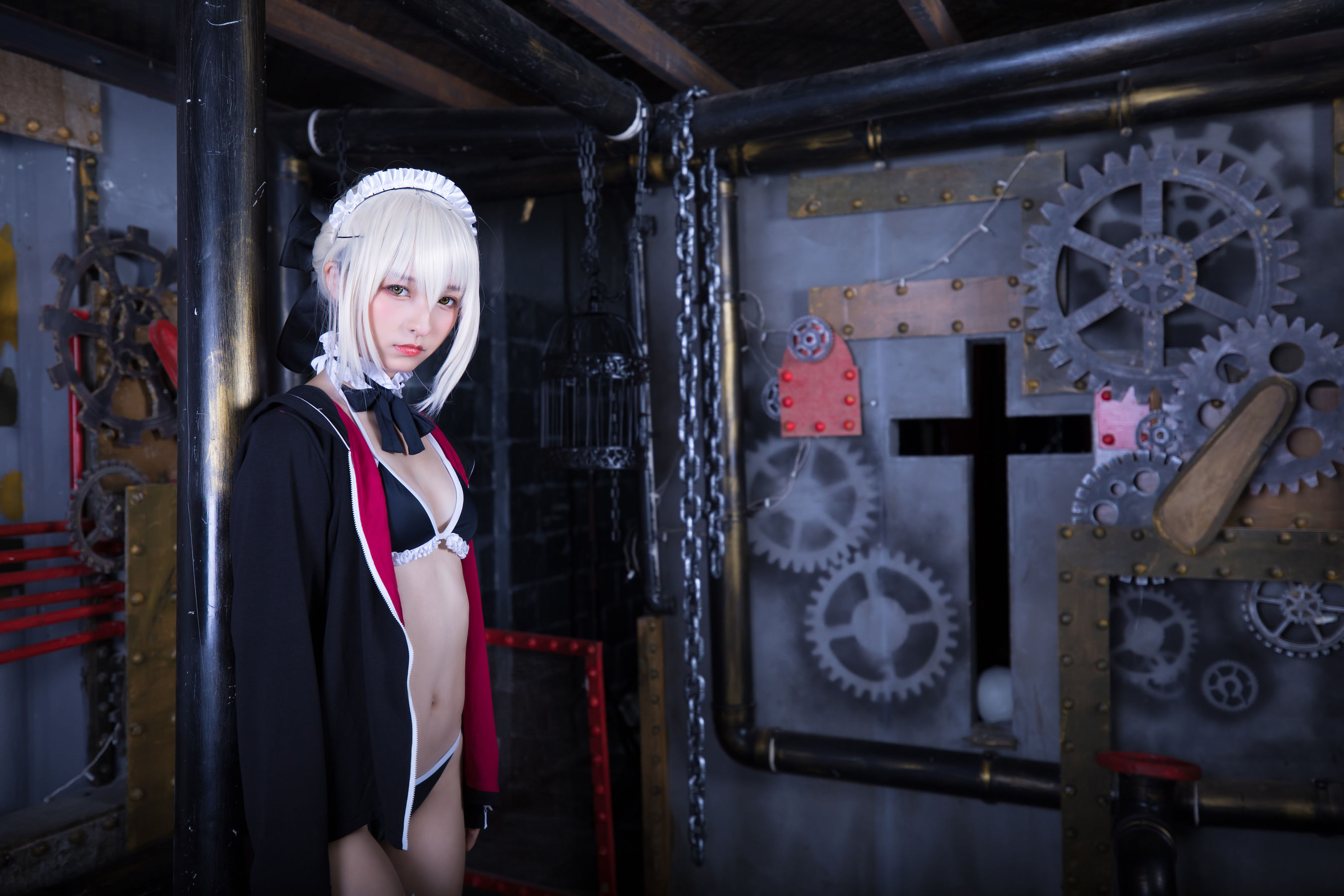 View - [萝莉COS] 神楽坂真冬 绝对服从(Fate Grand Order) - 图库库