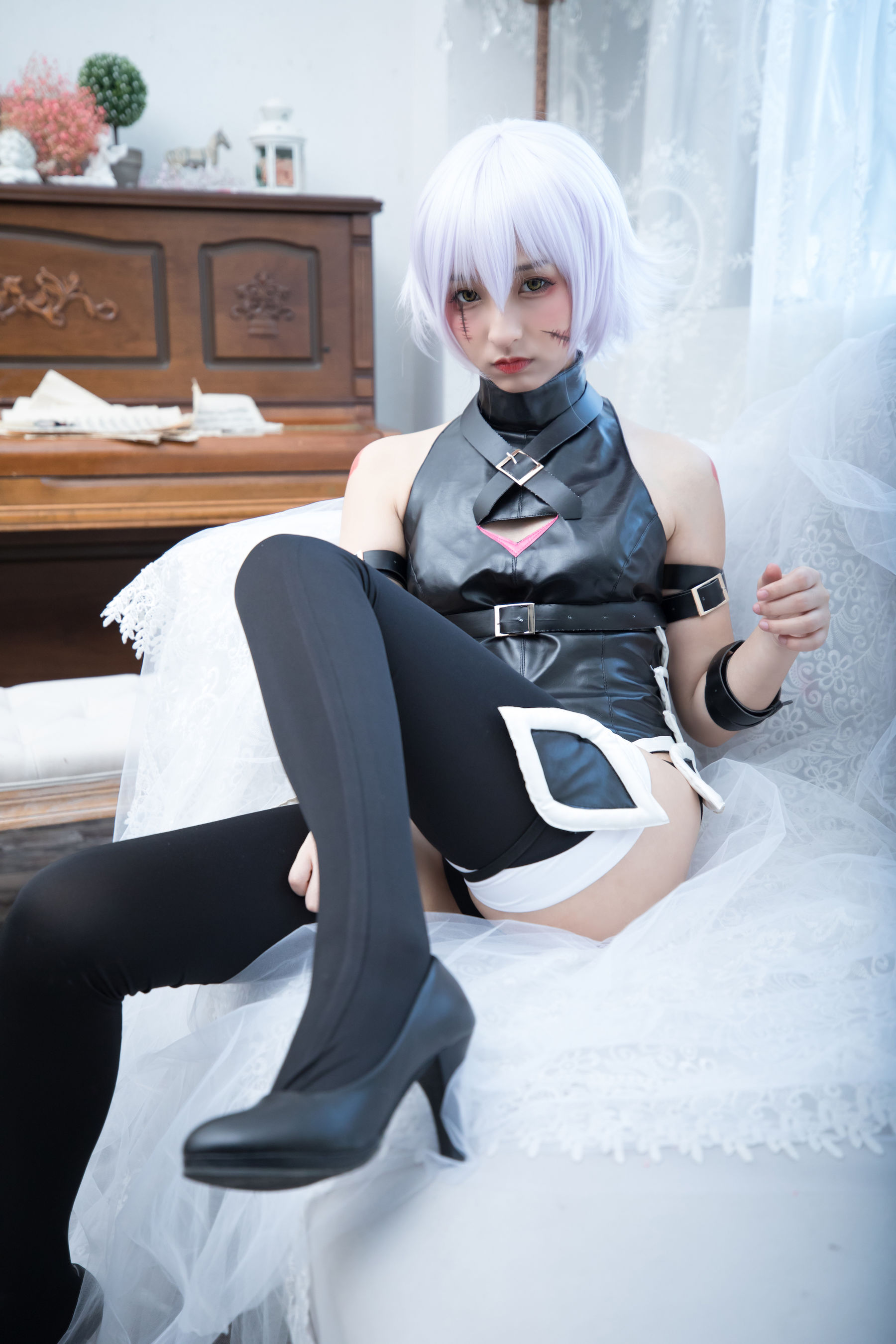 View - [萝莉COS] 神楽坂真冬 绝对服从(Fate Grand Order) - 图库库