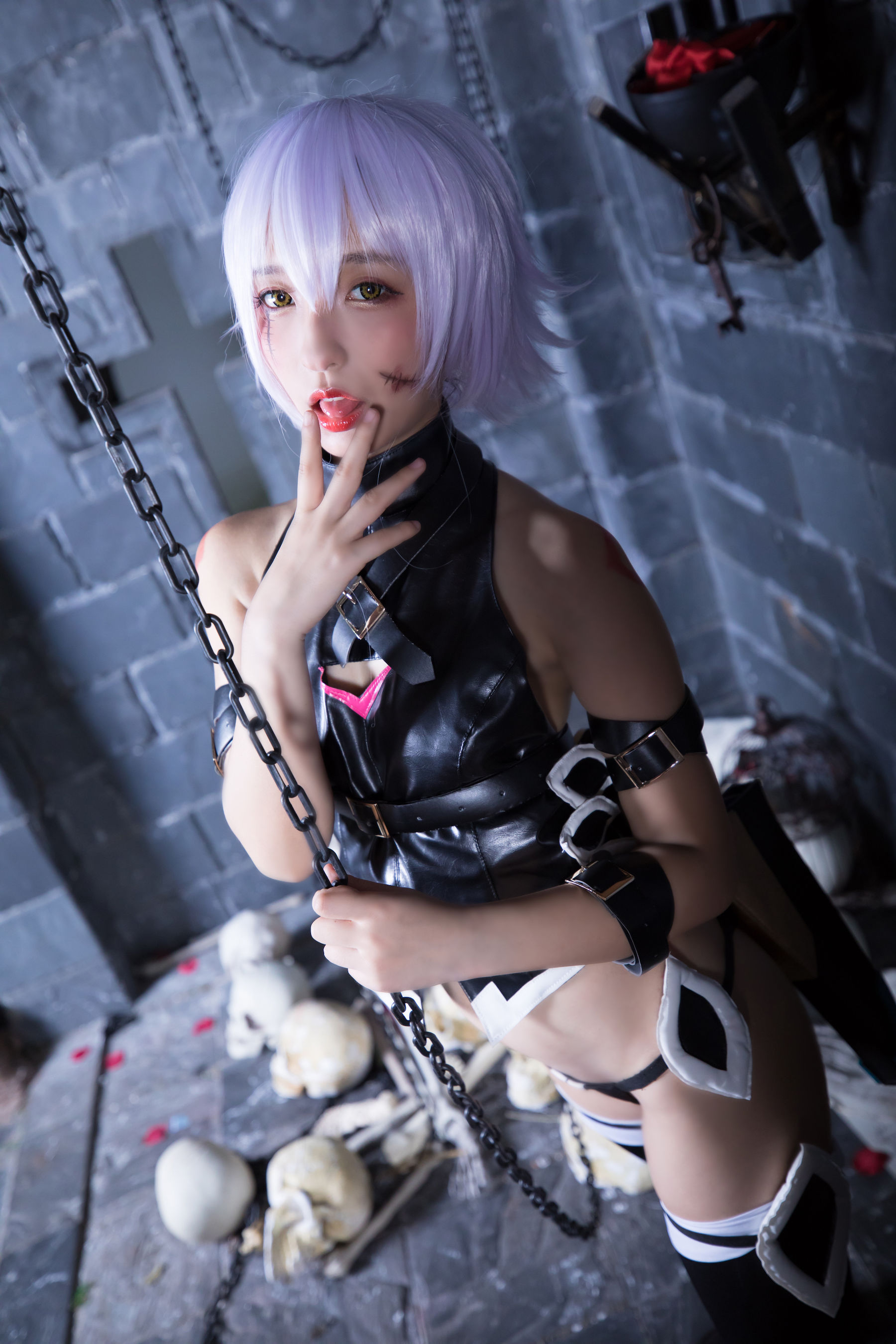 View - [萝莉COS] 神楽坂真冬 绝对服从(Fate Grand Order) - 图库库