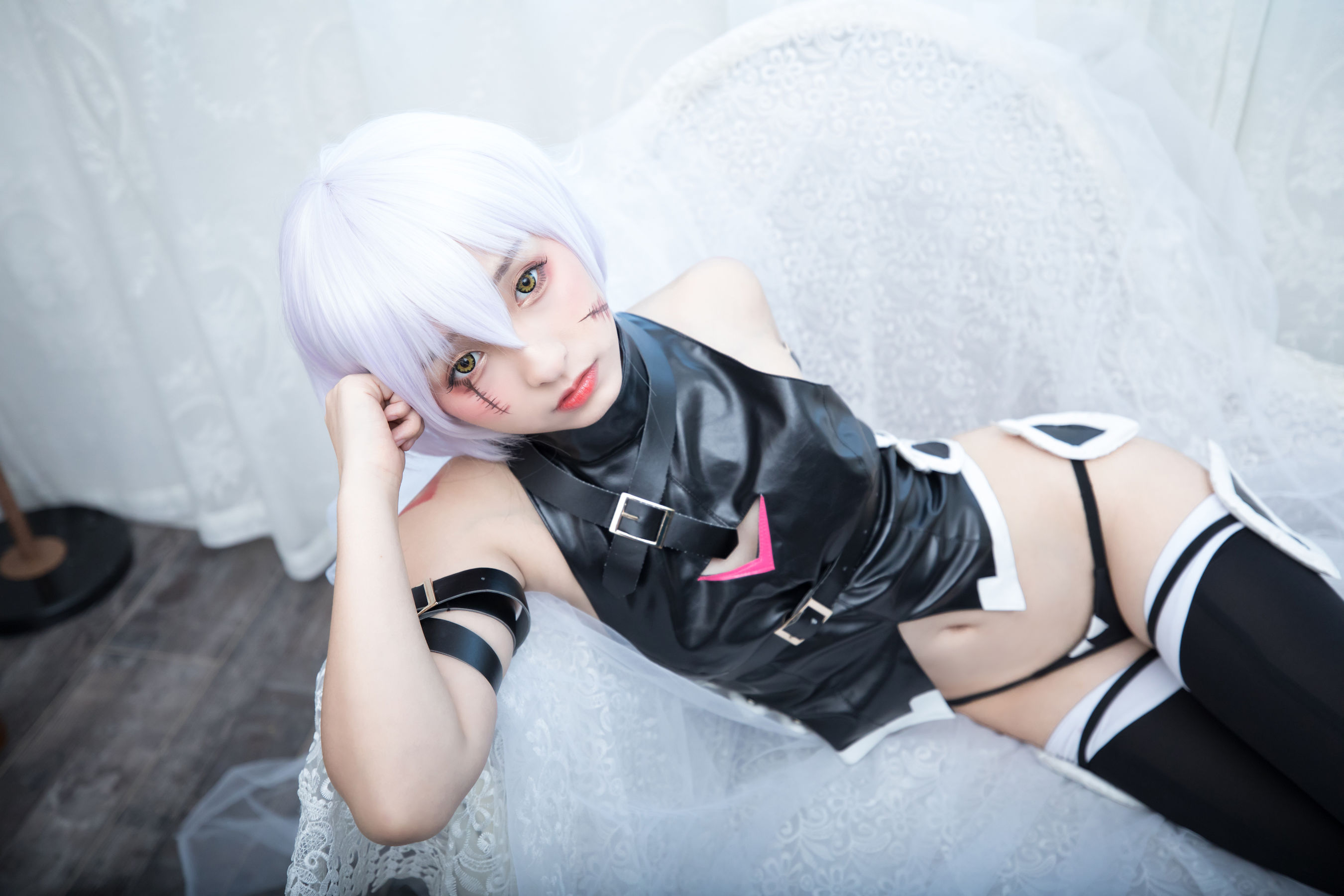 View - [萝莉COS] 神楽坂真冬 绝对服从(Fate Grand Order) - 图库库