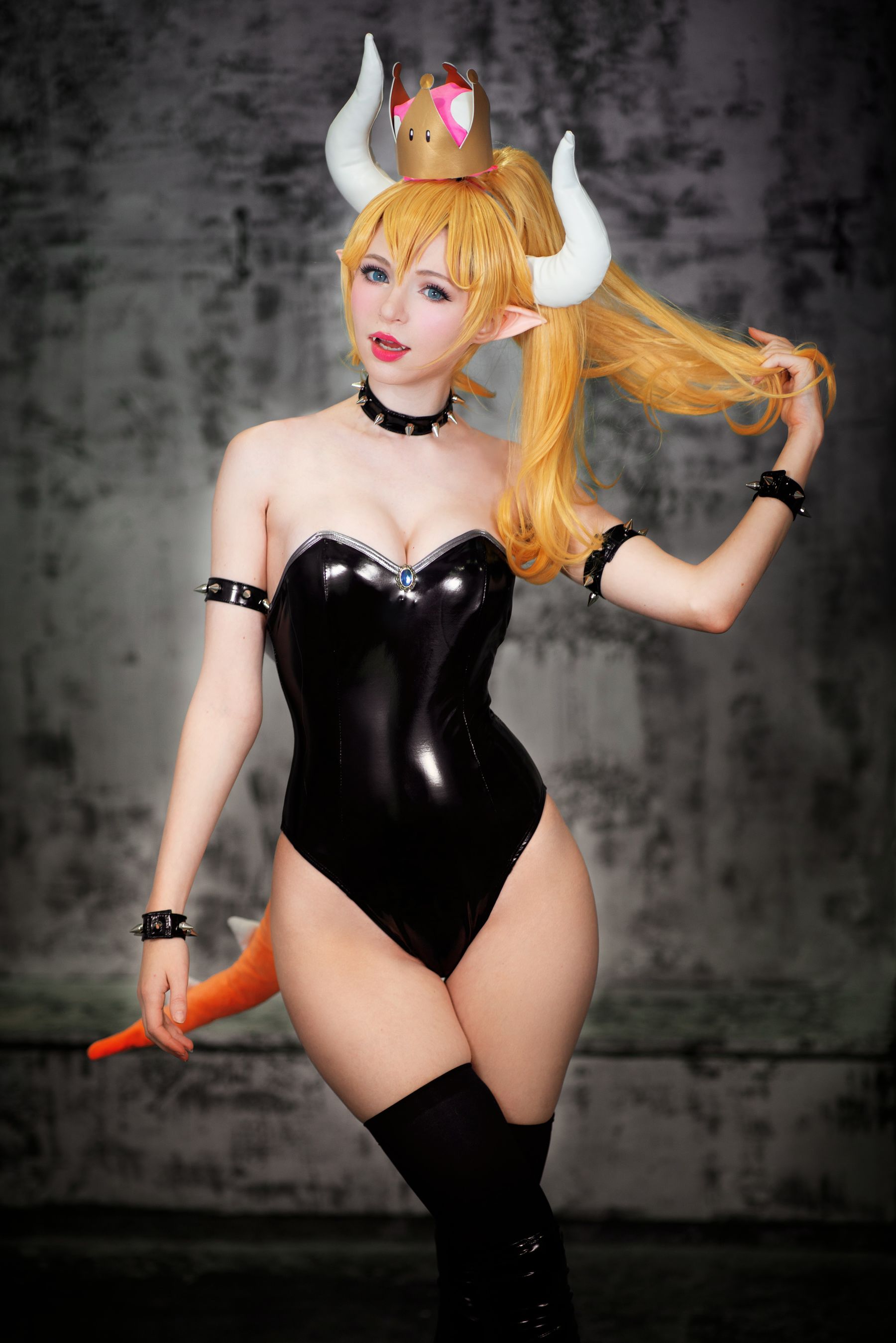 [福利COS] Peach milky - Bowsette