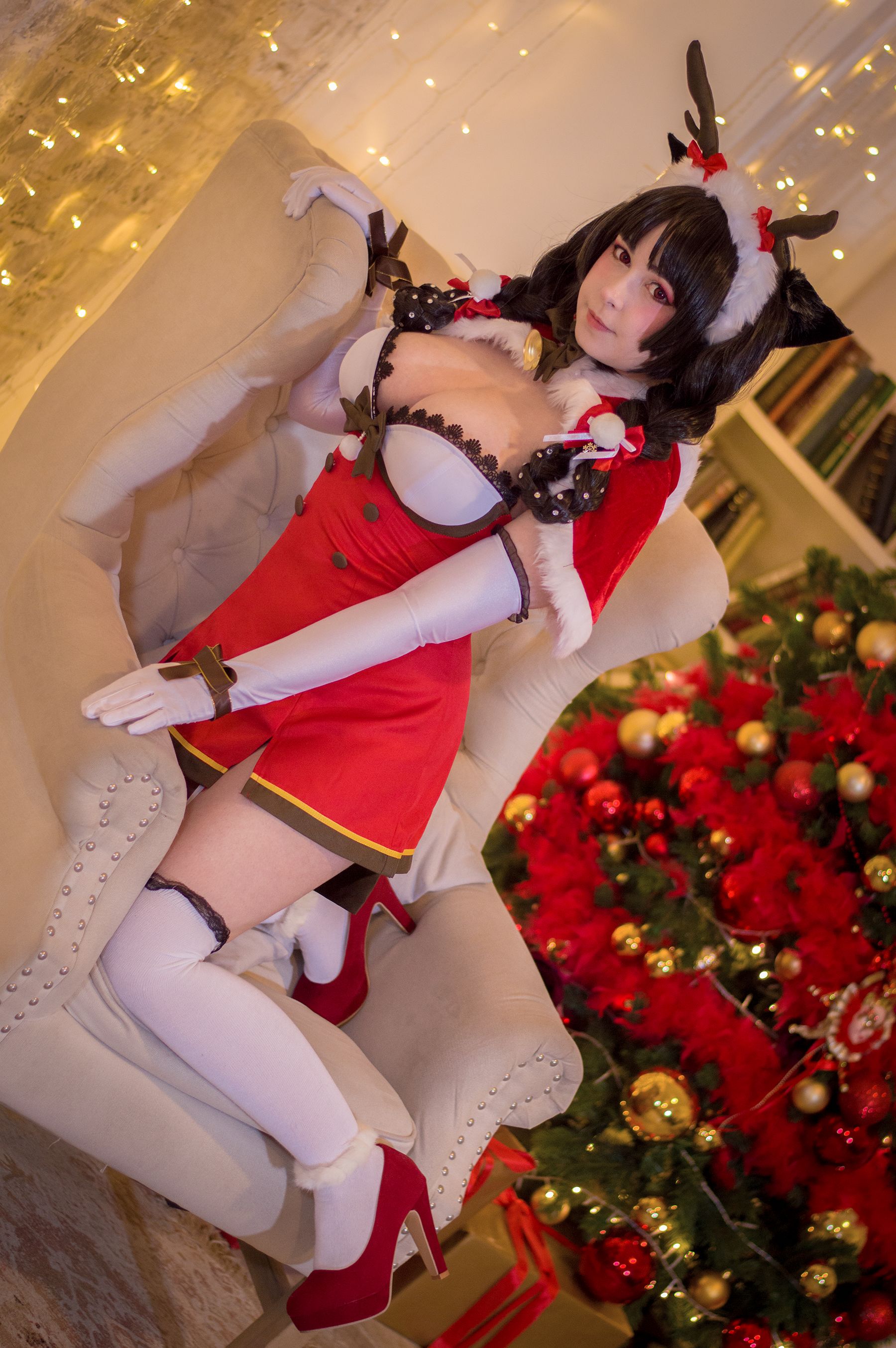 [福利COS] Yoshinobi - Ooshio Xmas (Azur Lane)