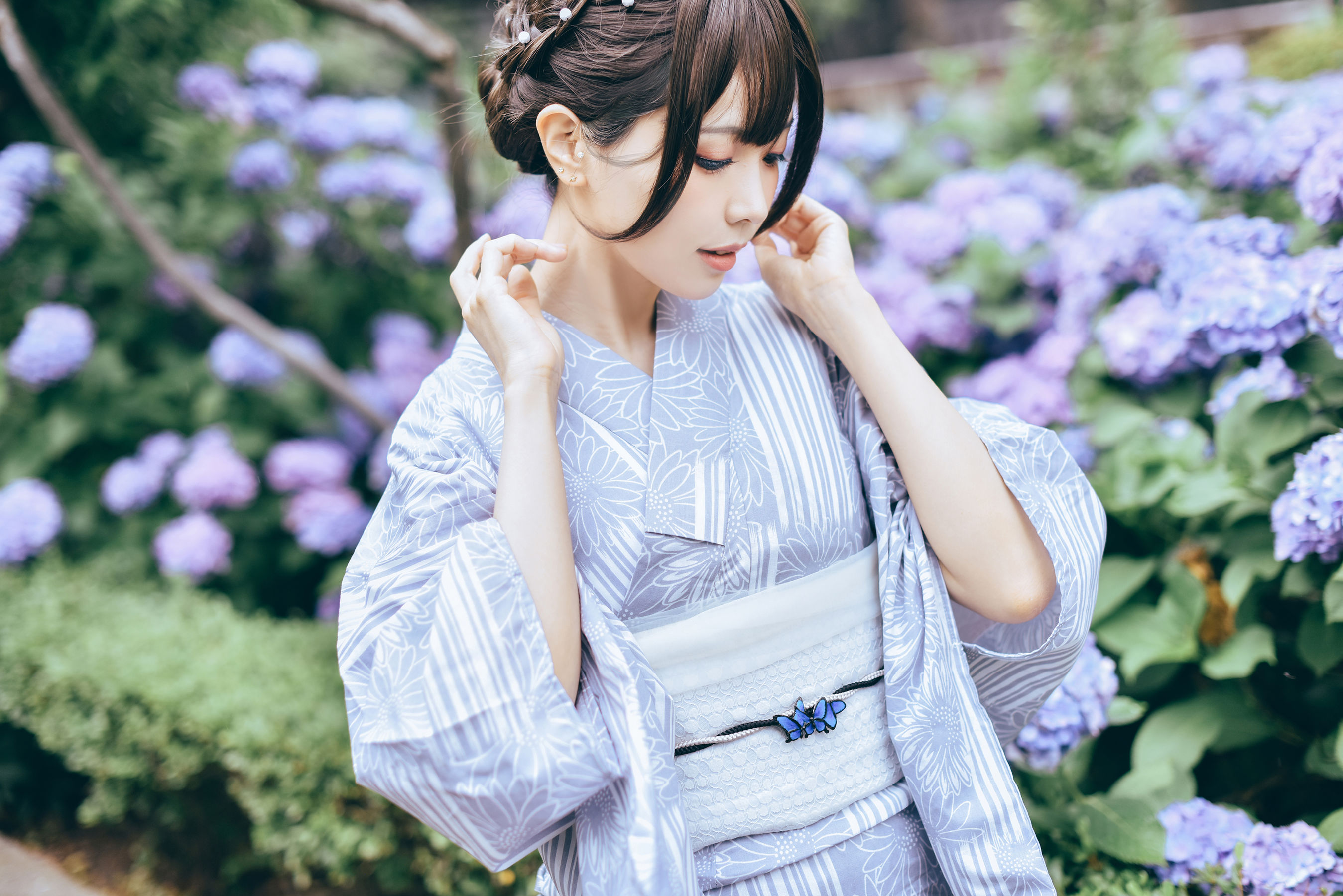 [网红COS] Ely_eee(ElyEE子) - Yukata