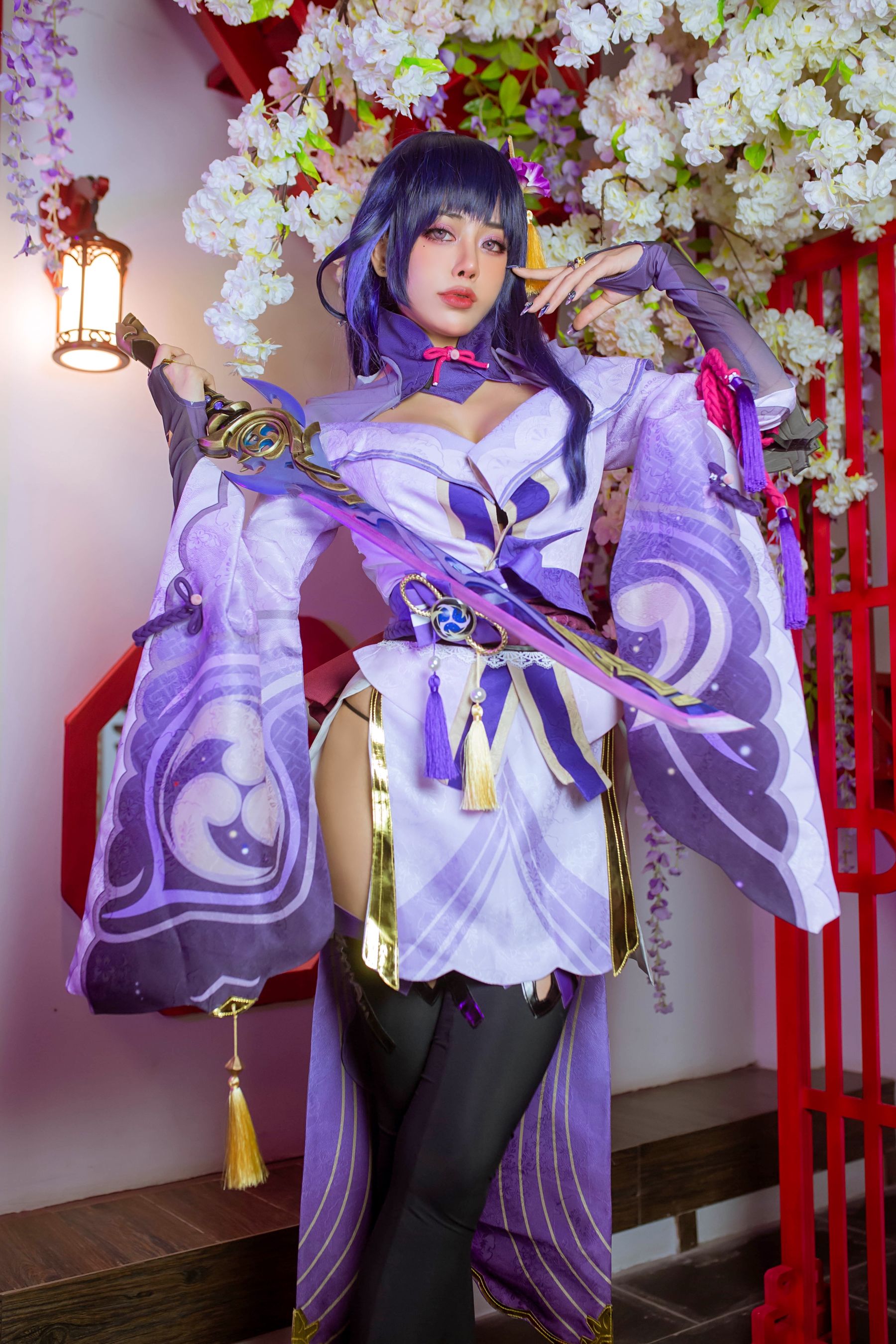 [网红COS] 日本性感萝莉Byoru - Raiden Shogun