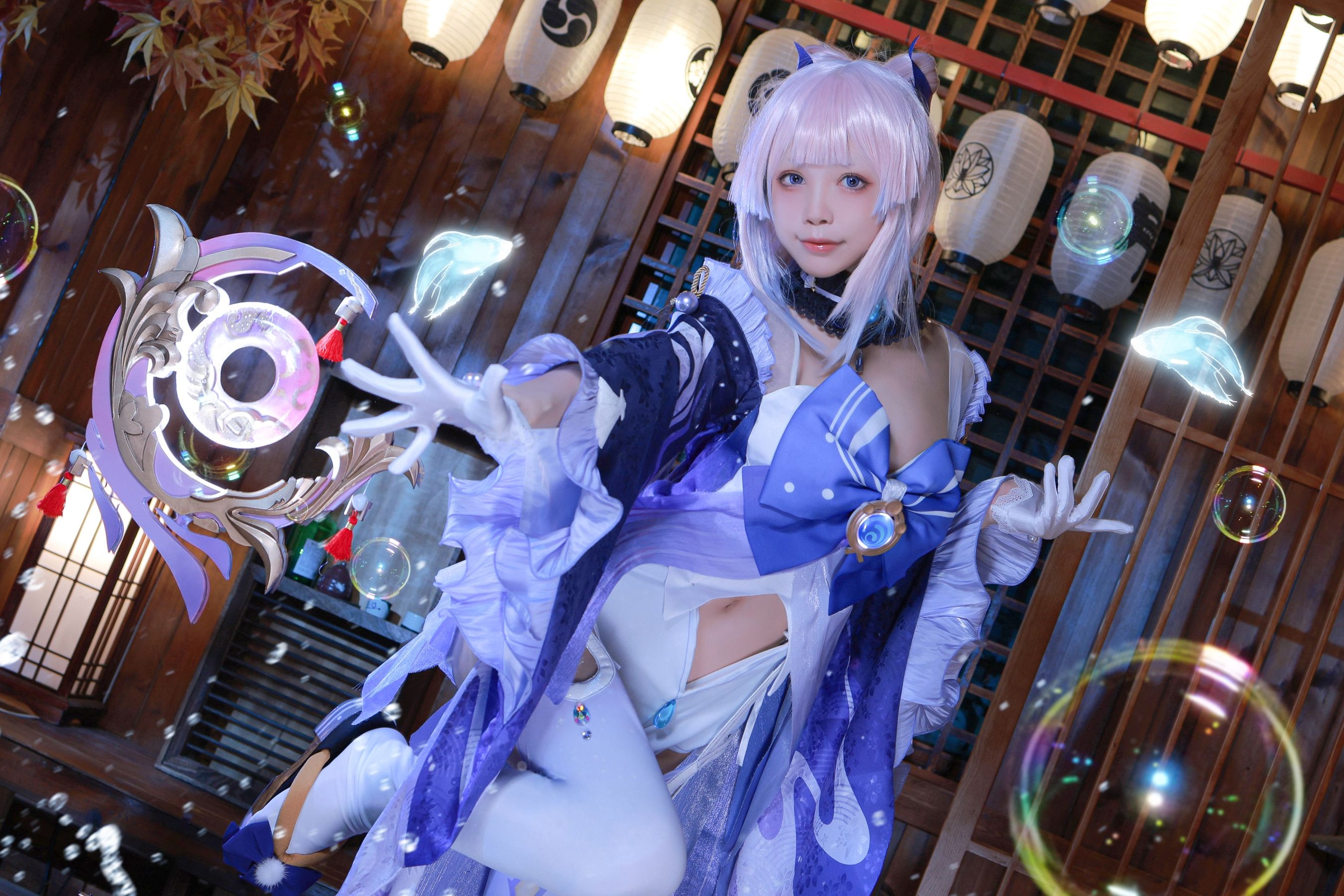 [福利COS] 动漫博主水淼aqua - 珊瑚宫心海