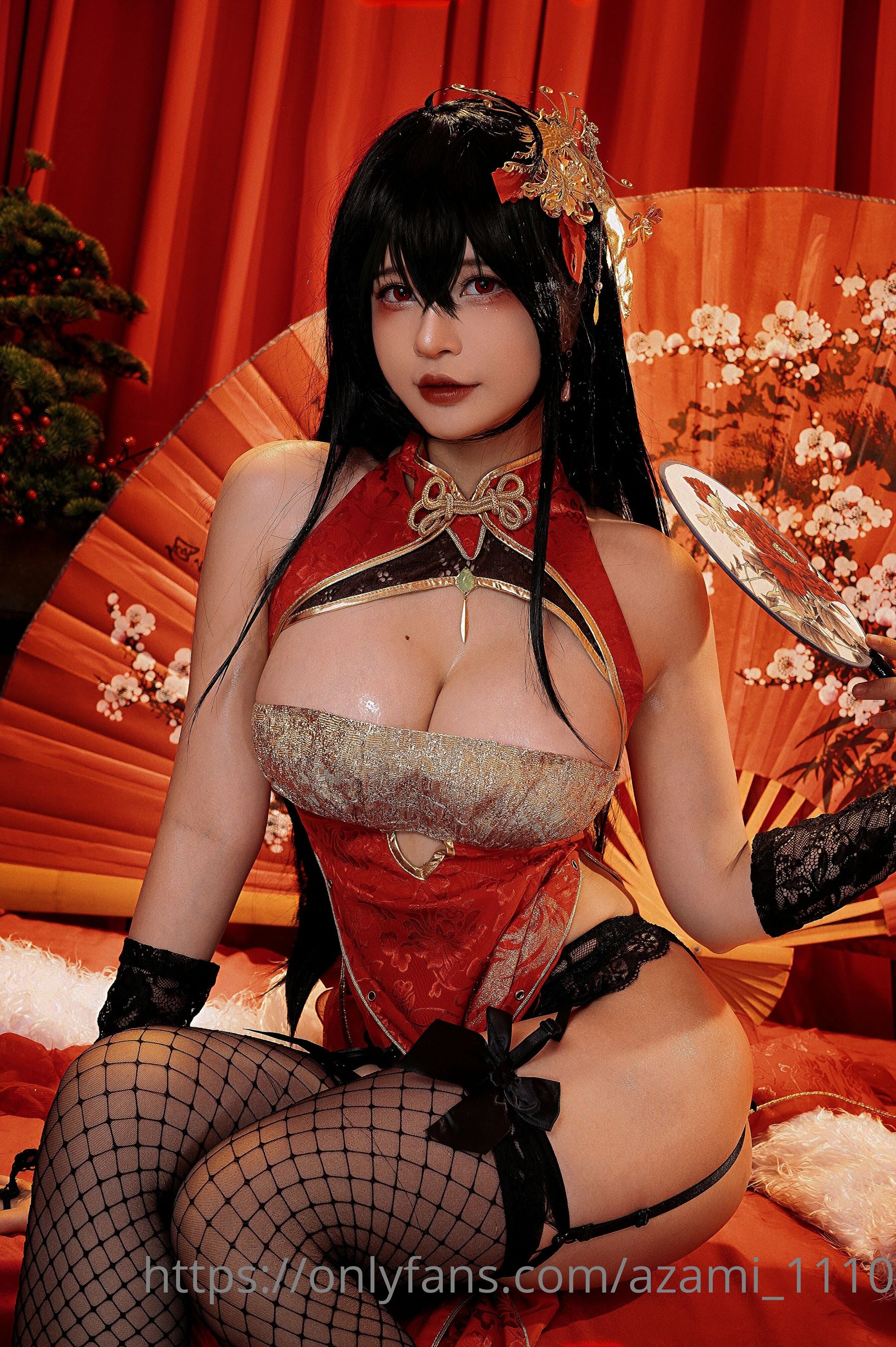 [福利COS] Azami福利 - Taihou Qipao